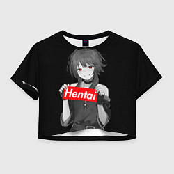 Женский топ Megumin Hentai