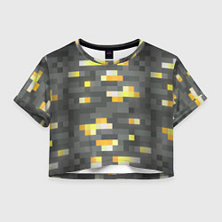 Женский топ Золотая руда - Minecraft
