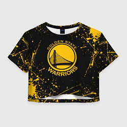 Женский топ GOLDEN STATE WARRIORS? , БРЫЗГИ КРАСОК