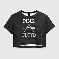 Женский топ PINK FLOYD LOGO - ПИНК ФЛОЙД ЛОГОТИП