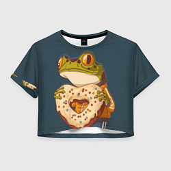 Женский топ Лягуха с пряником