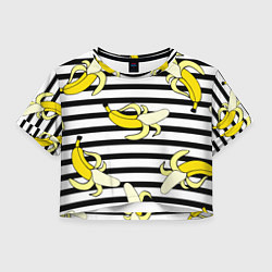 Женский топ Banana pattern Summer