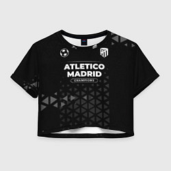 Женский топ Atletico Madrid Форма Champions