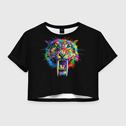 Женский топ ЦВЕТНОЙ ТИГР THE COLORED TIGER