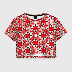 Женский топ Белорусская вышивка - орнамент