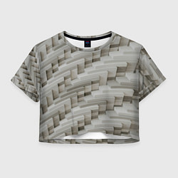 Женский топ Множество геометрических блоков