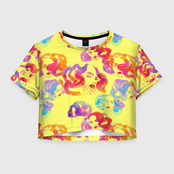 Женский топ Радужные девушки