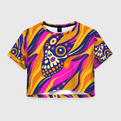 Женский топ Абстрактный узор мексиканская чупакабра
