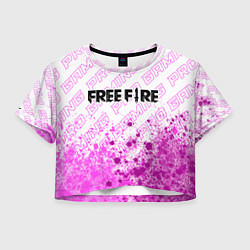 Женский топ Free Fire pro gaming: символ сверху