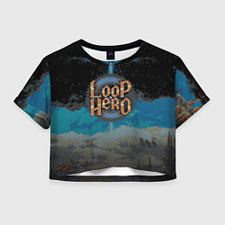 Женский топ Loop Hero world
