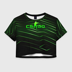 Женский топ CS GO dark green