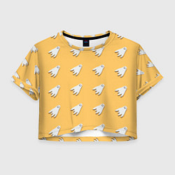 Женский топ Летящие привидения - хэллоуин