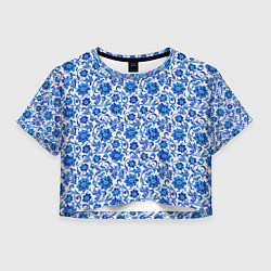 Женский топ Гжель классика