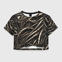 Женский топ Серые трубки чужих