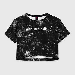 Женский топ Nine Inch Nails black ice