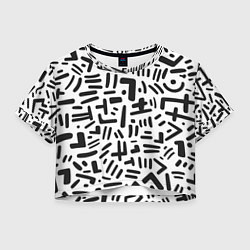 Женский топ Паттерн линиями