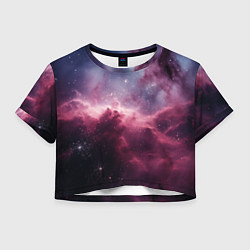 Женский топ Абстрактный космос фантастика