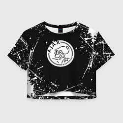 Женский топ Аякс краски брызги спорт