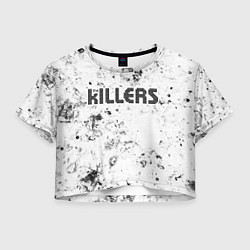 Женский топ The Killers dirty ice