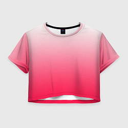 Женский топ Розовый градиент