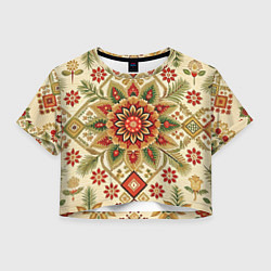 Женский топ Стиль советского ковра узоры и орнамент