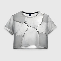 Женский топ Растрескавшийся бетон