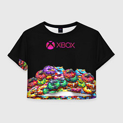 Женский топ Xbox пончики