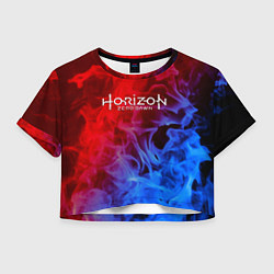 Женский топ Horizon zero dawn fire gradient