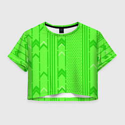 Женский топ Закулисье зелёные обои