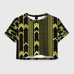 Женский топ Закулисье классика на чёрном фоне