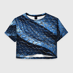 Женский топ В коже змеи