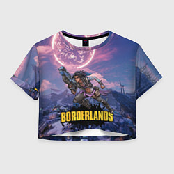 Женский топ Borderlands вооружение