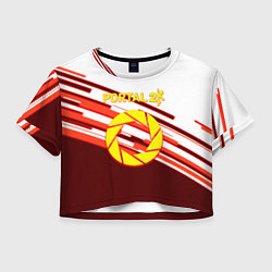 Женский топ Portal geometry game