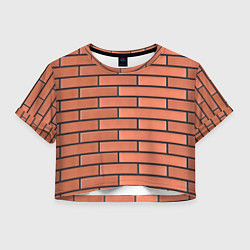 Женский топ Кирпичная кладка строителя от Бога