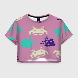 Женский топ Пиксели фильтр