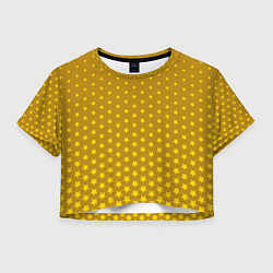 Женский топ Золотые звезды