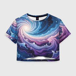Женский топ Космическая волна