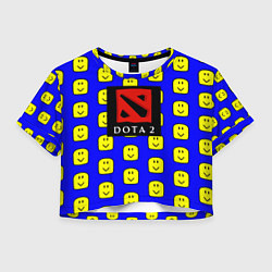 Женский топ Dota smile pattern