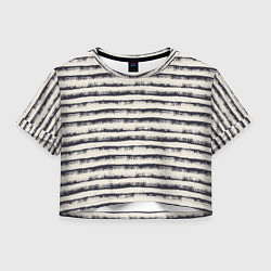 Женский топ Тёмные полосы на светлом