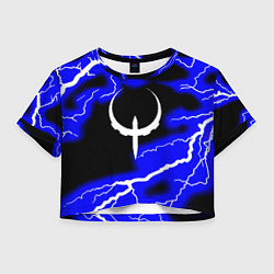 Женский топ Quake молнии шторм