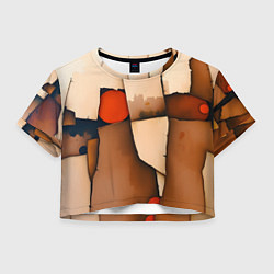 Женский топ Фрагментированная композиция
