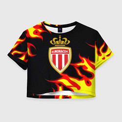 Женский топ Монако огненный фон текстура