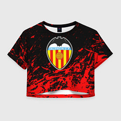 Женский топ Валенсия брызги красок