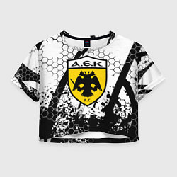 Женский топ AEK броня текстура краски