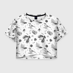 Женский топ Сойка в Бузулукском бору