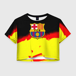 Женский топ Borussia абстракция золото геометрия