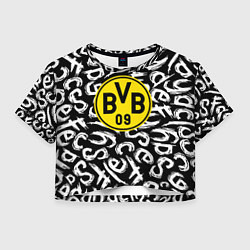 Женский топ Borussia надписи гейм