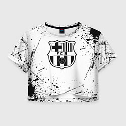 Женский топ Barcelona брызги красок