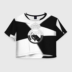 Женский топ Реал Мадрид геометрия полосы