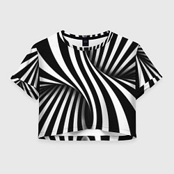 Женский топ Оптические иллюзии
